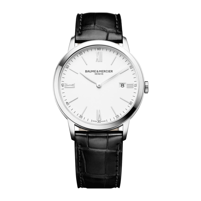 Reloj Beaume&Mercier blanco y negro