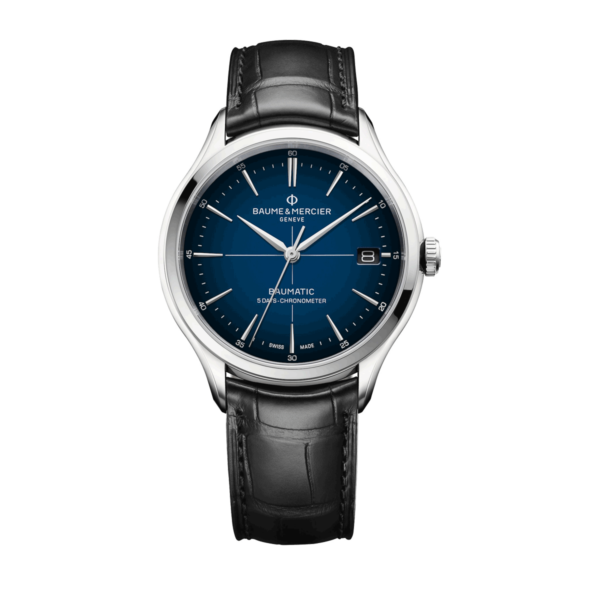 Reloj Beaume&Mercier azul y negro